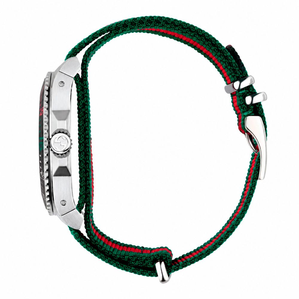 Multicolor Nylon Sport Watch