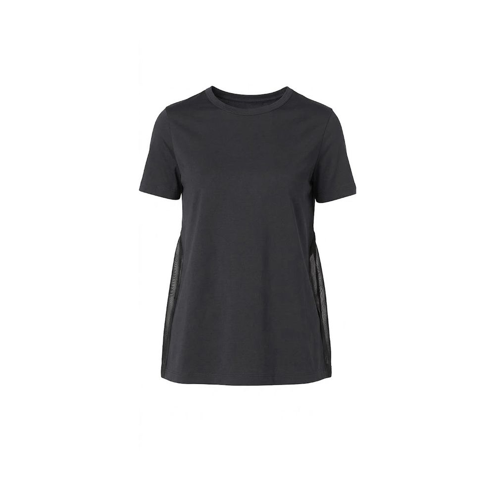 Black Cotton T-Shirt
