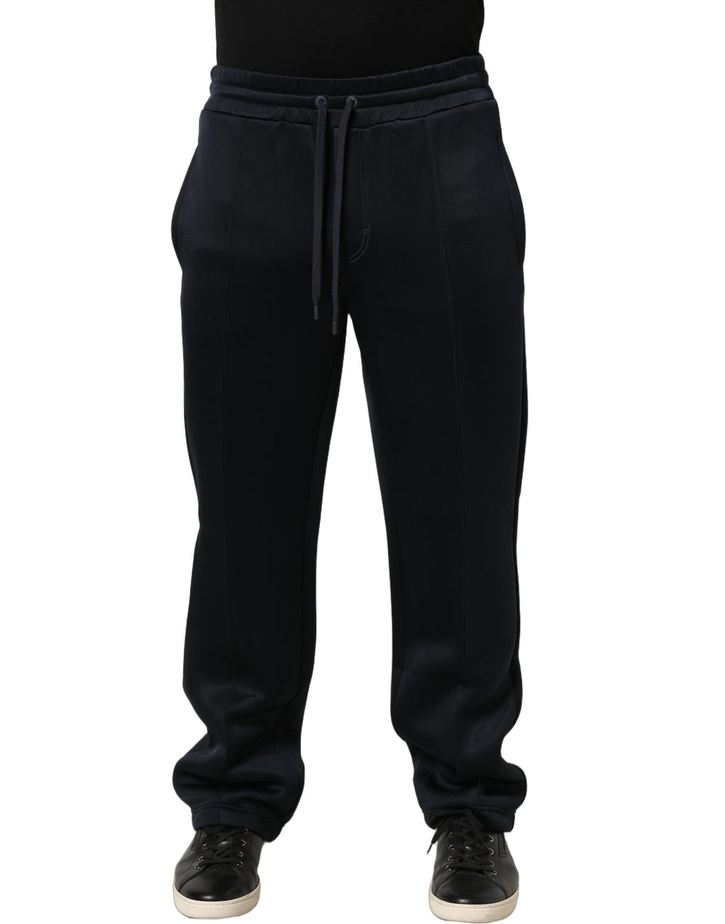 Black Polyester Jogger Men Sweatpants Pants