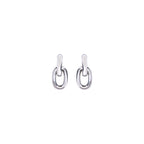 Silver Resin Earrings