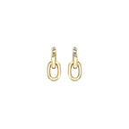 Gold Resin Earrings