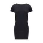 Black Viscose Cocktail Dress