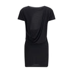 Black Viscose Cocktail Dress