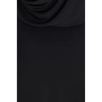Black Viscose Cocktail Dress