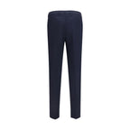 Black Cotton Chino Pants