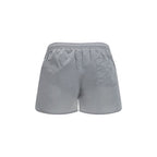 Gray Nylon Bermuda Shorts