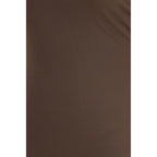 Brown Polyamide One-Piece Swimsuit