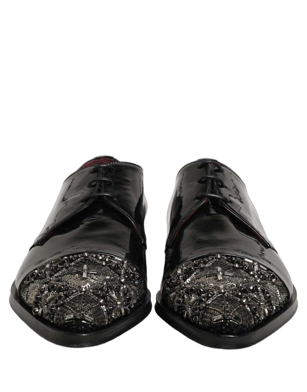 Black Embellished Derby Dress Formal Shoes