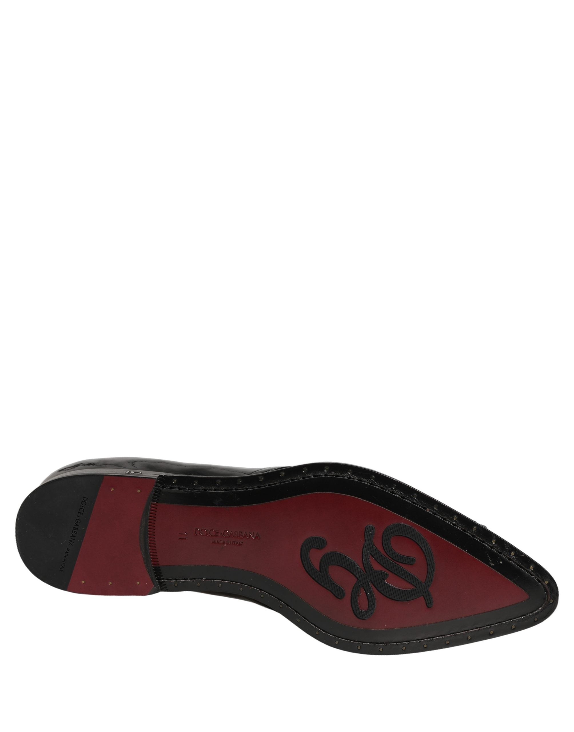 Black Embellished Derby Dress Formal Shoes