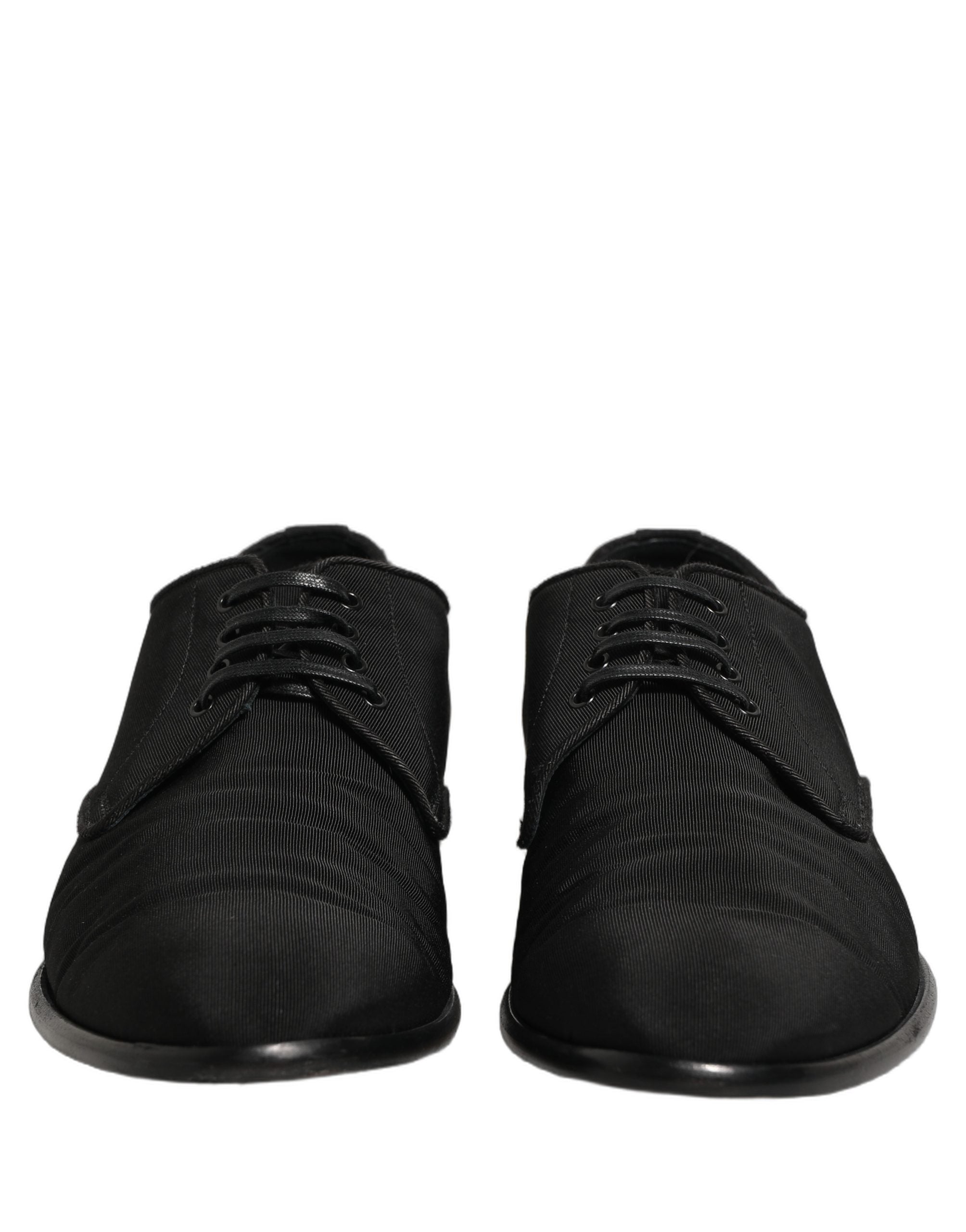 Black Suede Lace Up Derby Dress Formal Shoes