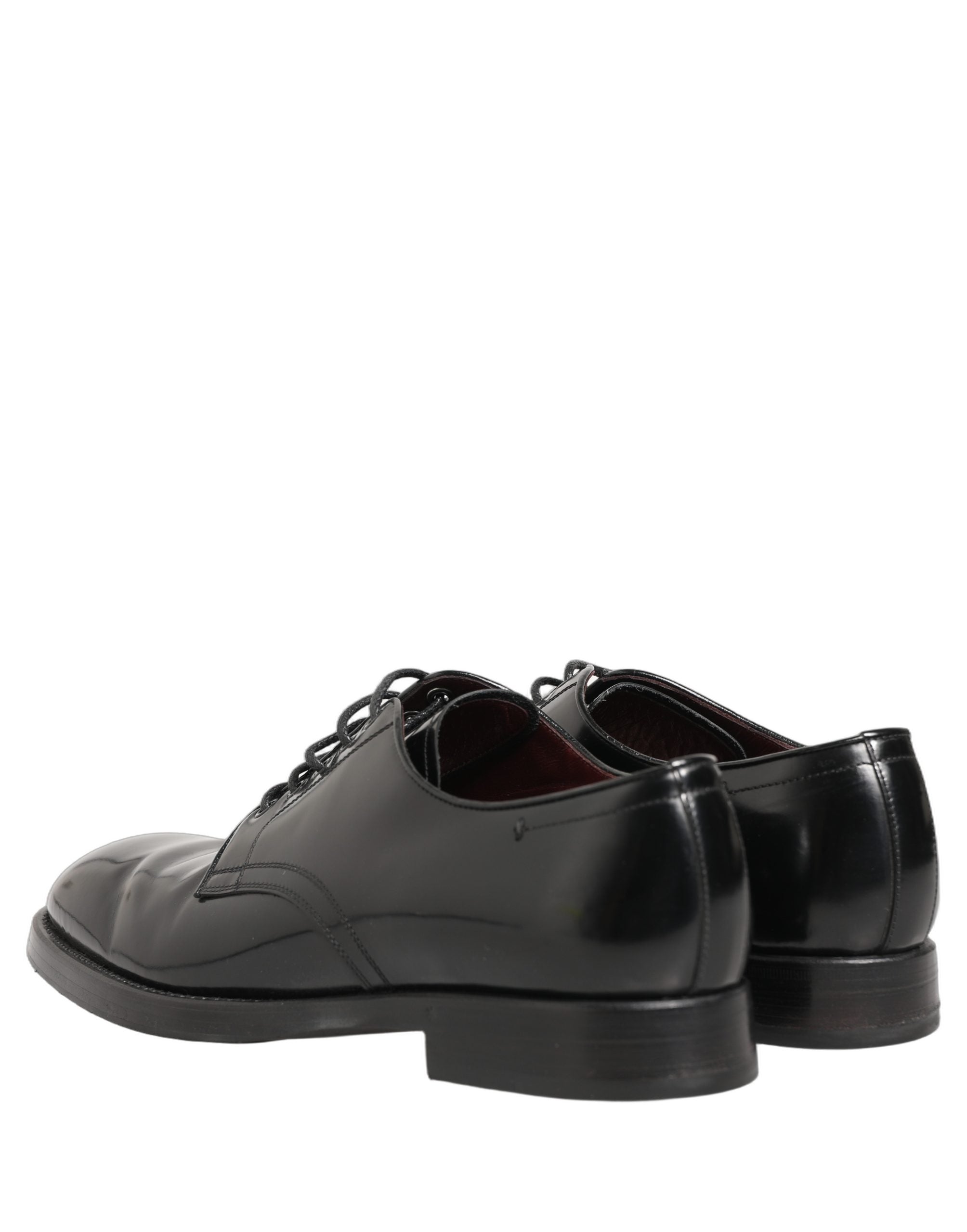 Black Leather Lace Up Derby Dress Formal Shoes