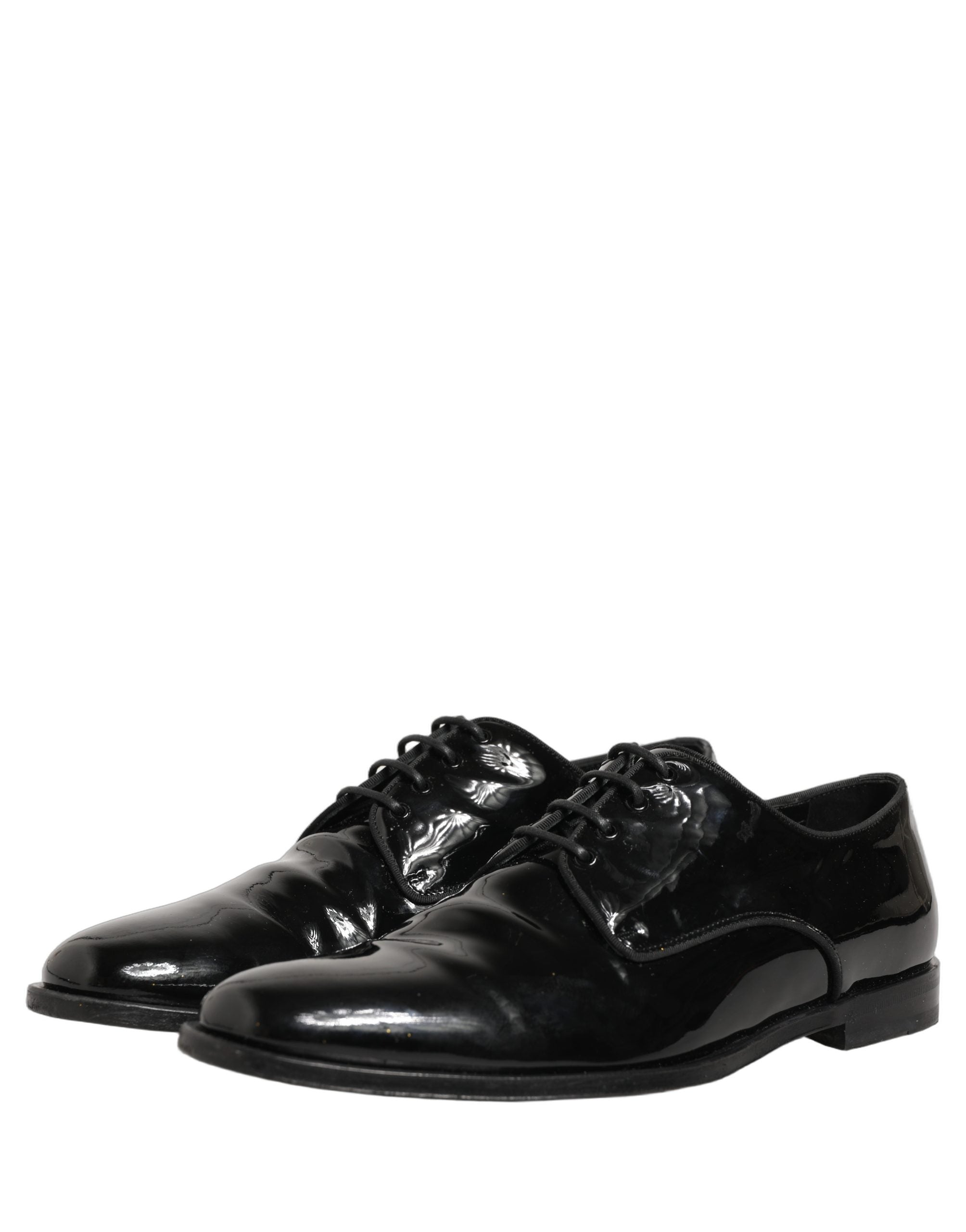Black Leather Lace Up Derby Dress Formal Shoes
