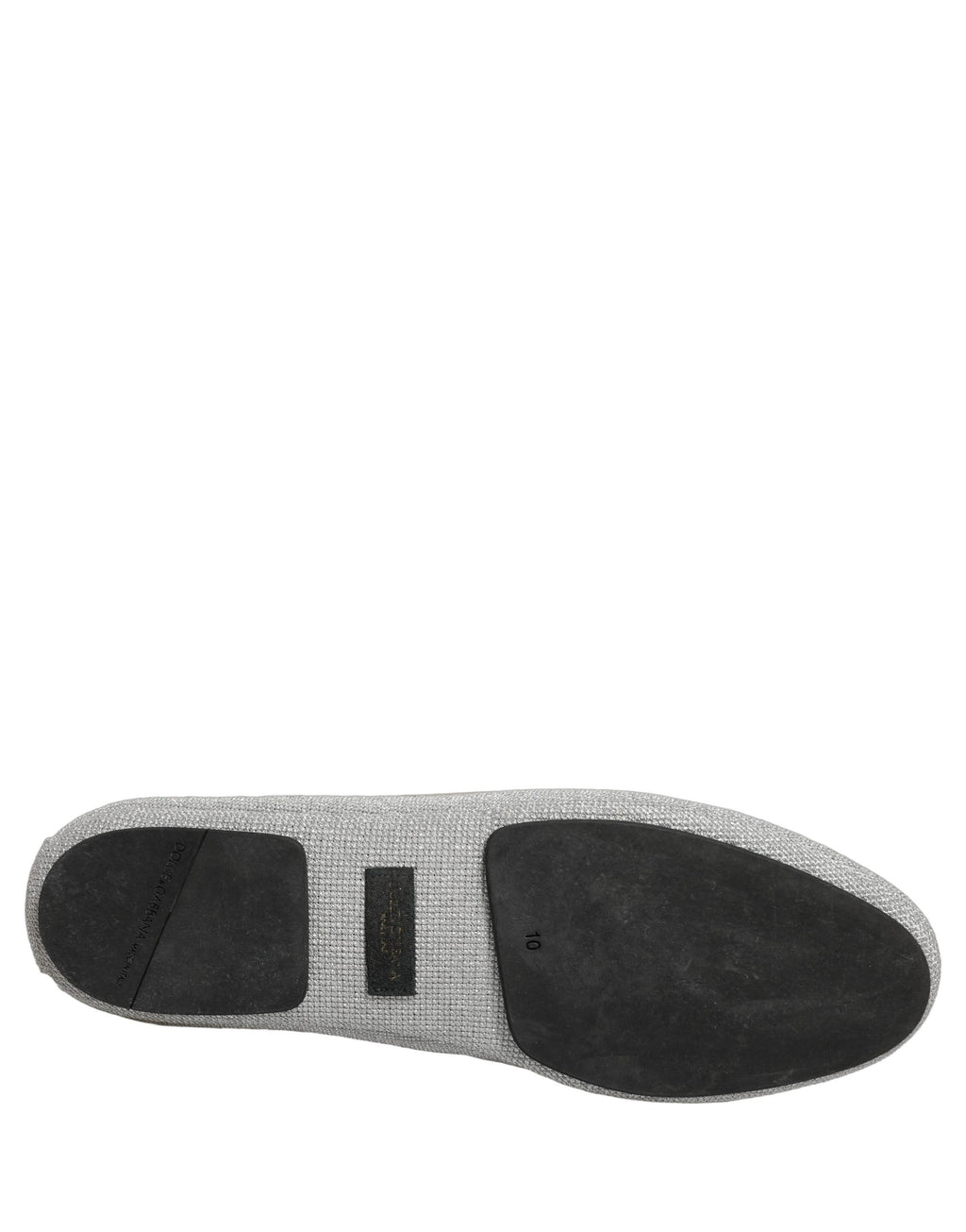 Gray Crown Rose Angel Embroidery Loafer Shoes