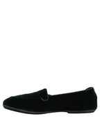 Green Velvet Slip On Men Flats Loafers Shoes