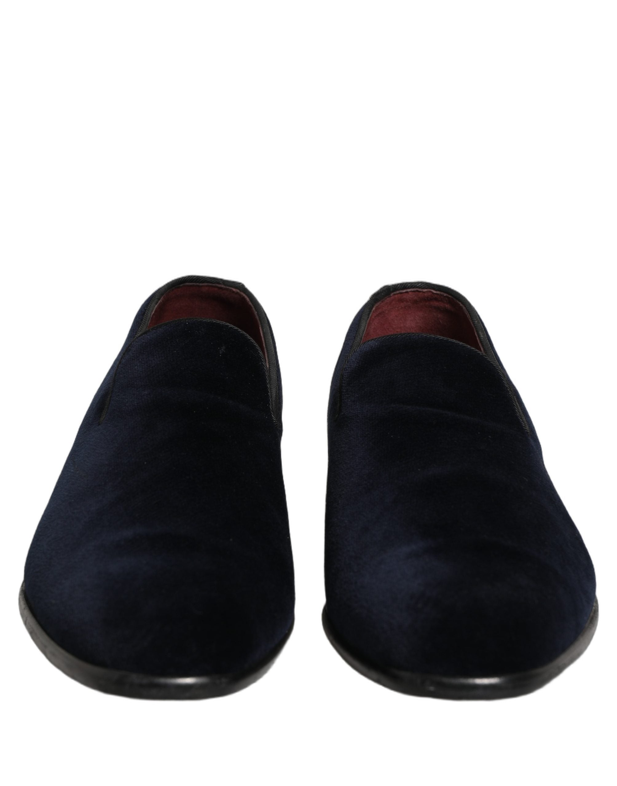 Black Suede Formal Slip On Men Loafers Shoes