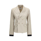 Beige Wool Oves Aries Blazer