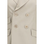 Beige Wool Oves Aries Blazer