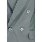 Bicolor Wool Oves Aries Blazer