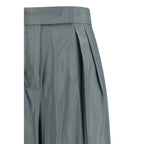 Bicolor Wool Oves Aries Casual Pants