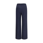 Blue Wool Oves Aries Casual Pants