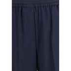Blue Wool Oves Aries Casual Pants