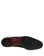Black Patent Leather Men Dress Loafers Shoes