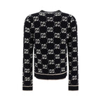 Black Wool Oves Aries Cardigan