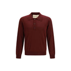 Bordeaux Wool Oves Aries Polo Shirt