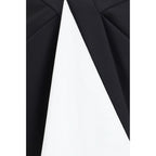 Black Wool Oves Aries Midi Skirt