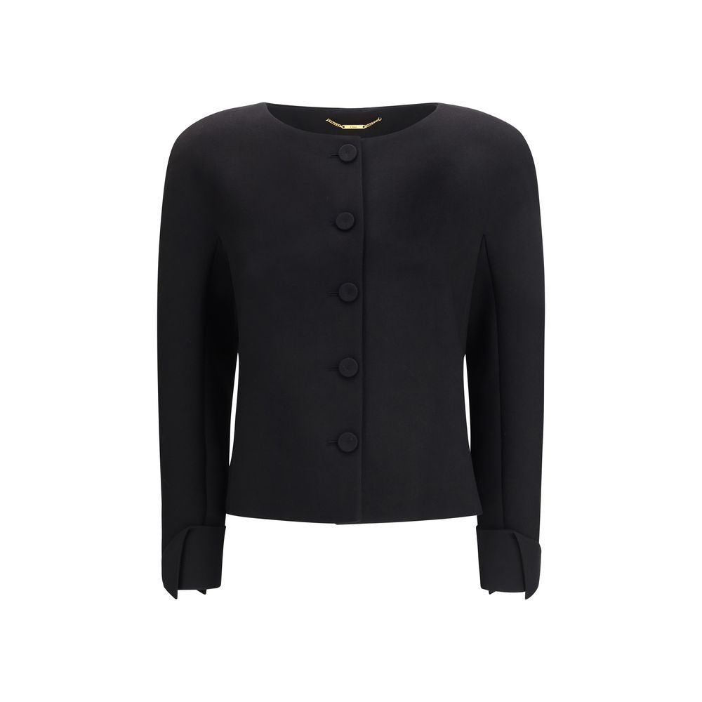 Black Wool Oves Aries Jacket