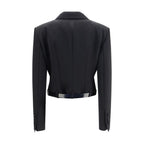 Black Wool Oves Aries Jacket