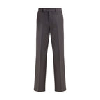 Brown Wool Oves Aries Dress Pants