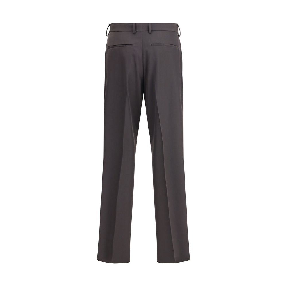 Brown Wool Oves Aries Dress Pants