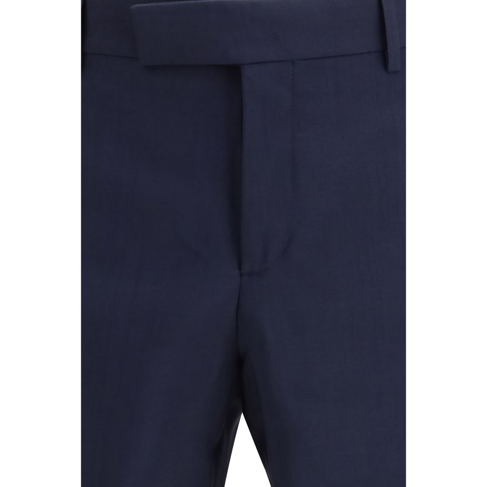 Blue Wool Oves Aries Dress Pants