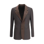 Brown Wool Oves Aries Blazer