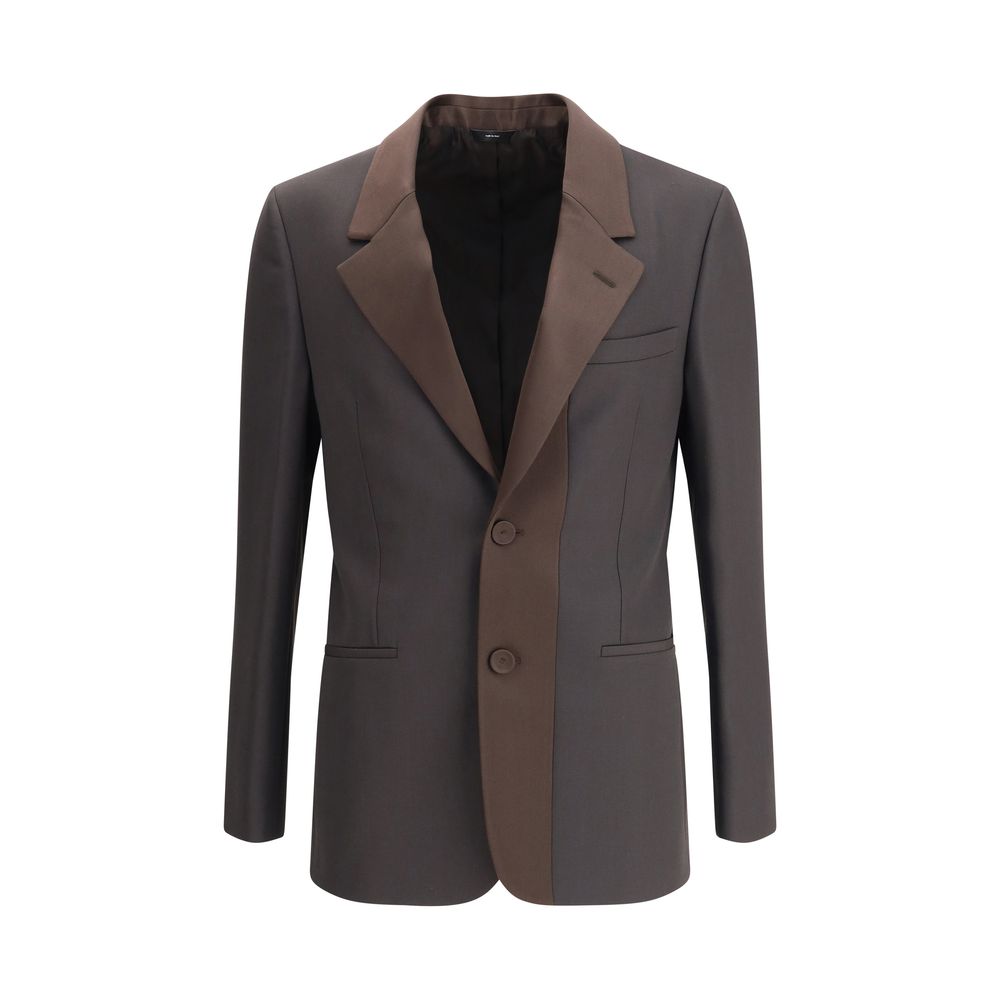 Brown Wool Oves Aries Blazer