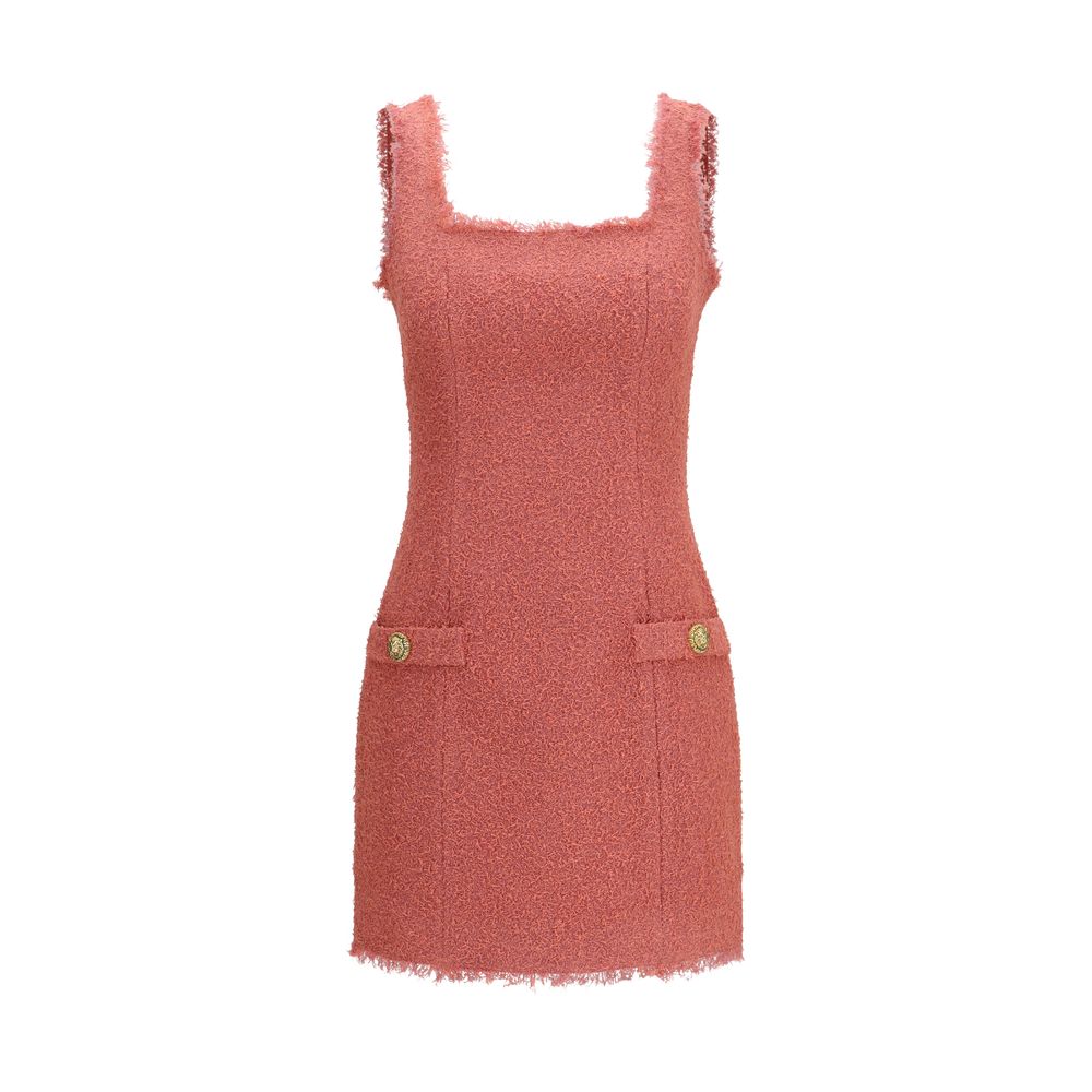Multicolor Wool Oves Aries Casual Dress