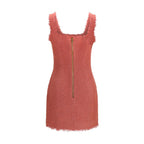 Multicolor Wool Oves Aries Casual Dress