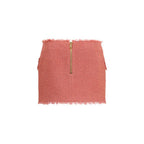 Multicolor Wool Oves Aries Mini Skirt