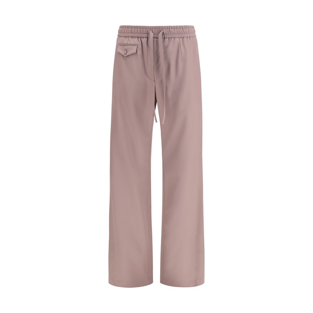 Brown Wool Oves Aries Joggers (Workout Pants)