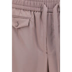 Brown Wool Oves Aries Joggers (Workout Pants)