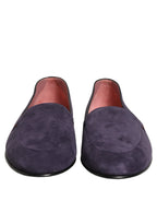 Violet Velvet Slip On Men Flats Loafers Shoes