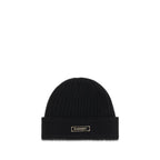 Black Wool Oves Aries Beanie