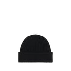 Black Wool Oves Aries Beanie