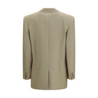 Beige Wool Oves Aries Blazer