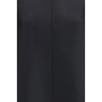 Black Wool Oves Aries Casual Dress