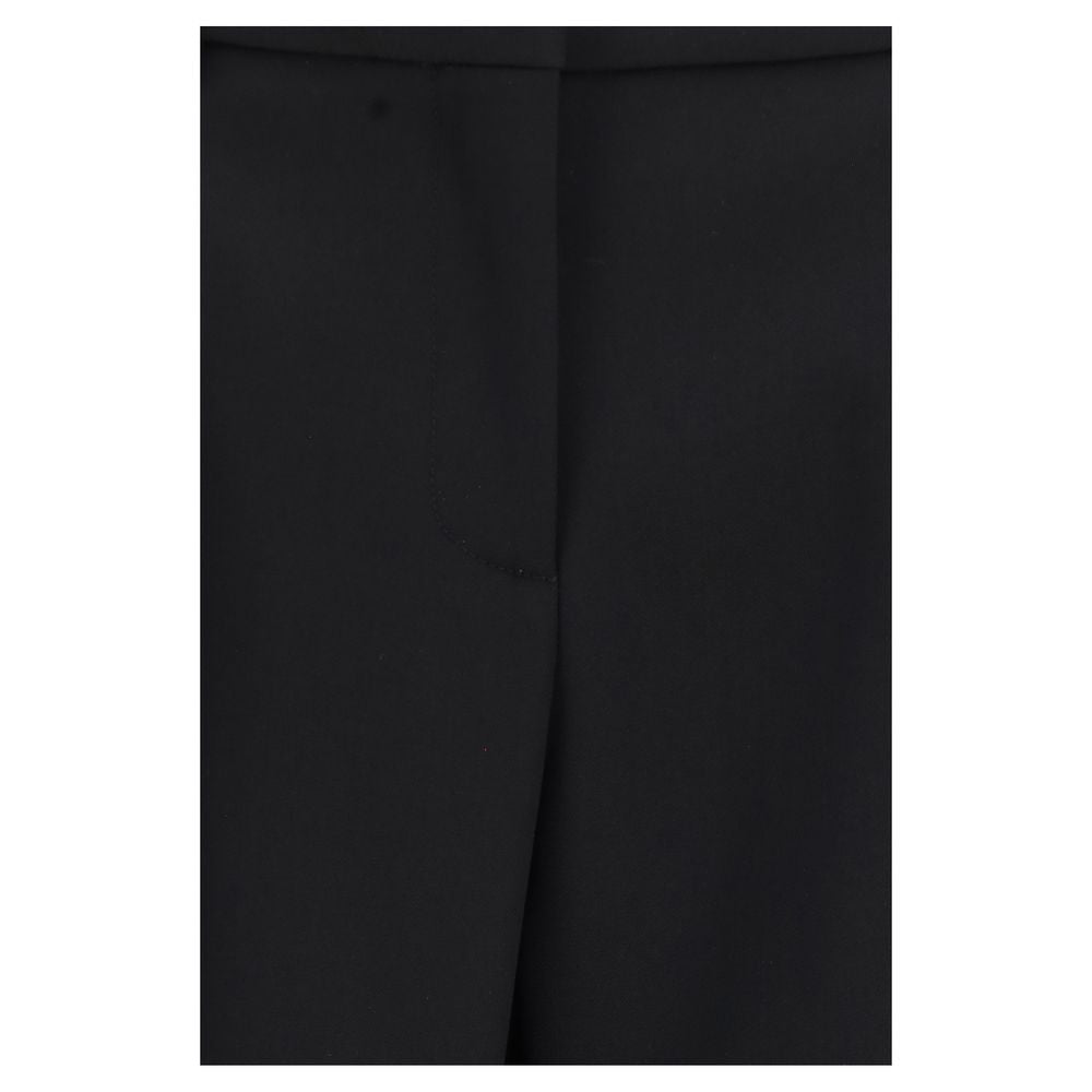 Black Wool Oves Aries Pants