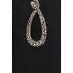 Black Wool Oves Aries Cocktail Dress
