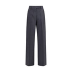 Gray Wool Oves Aries Dress Pants