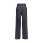 Gray Wool Oves Aries Dress Pants